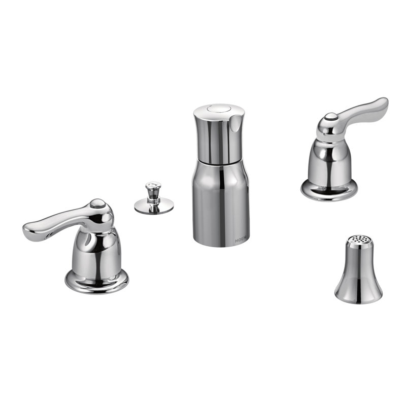 Moen Chateau Widespread Vertical Bidet Faucet & Reviews Wayfair Canada